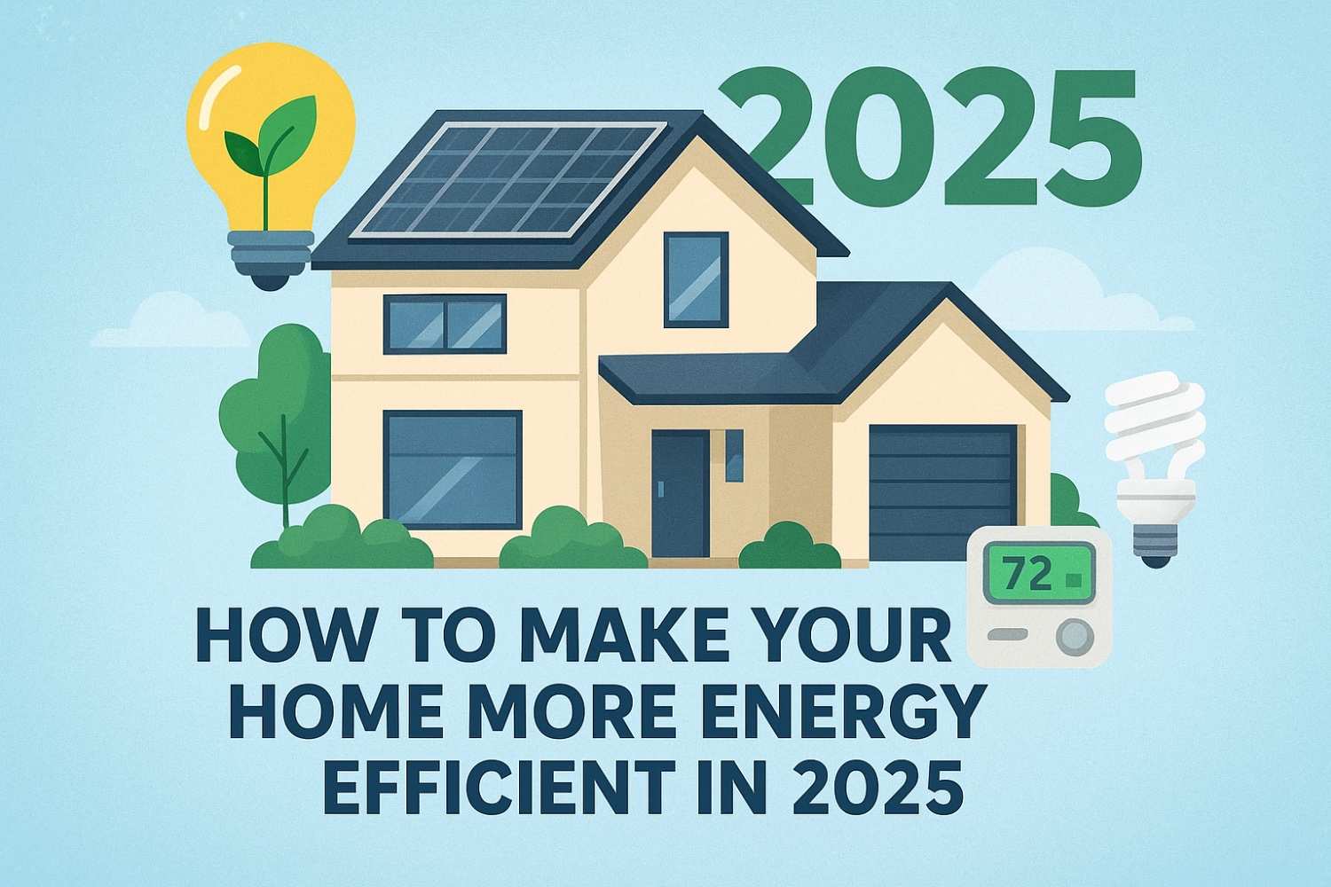 Make Your Home More Energy Efficient in 2025