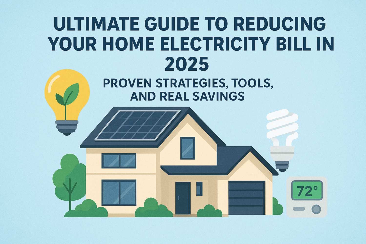 2025 home energy saving tips for reducing electricity bills
