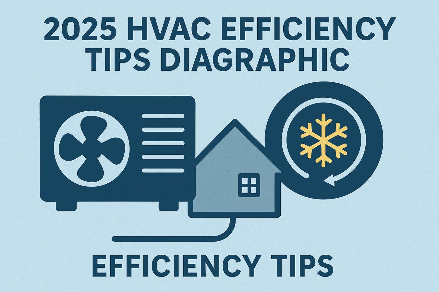 2025 HVAC efficiency tips diagram